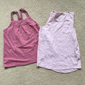 Lot of 2 girls tank tops size 6-7